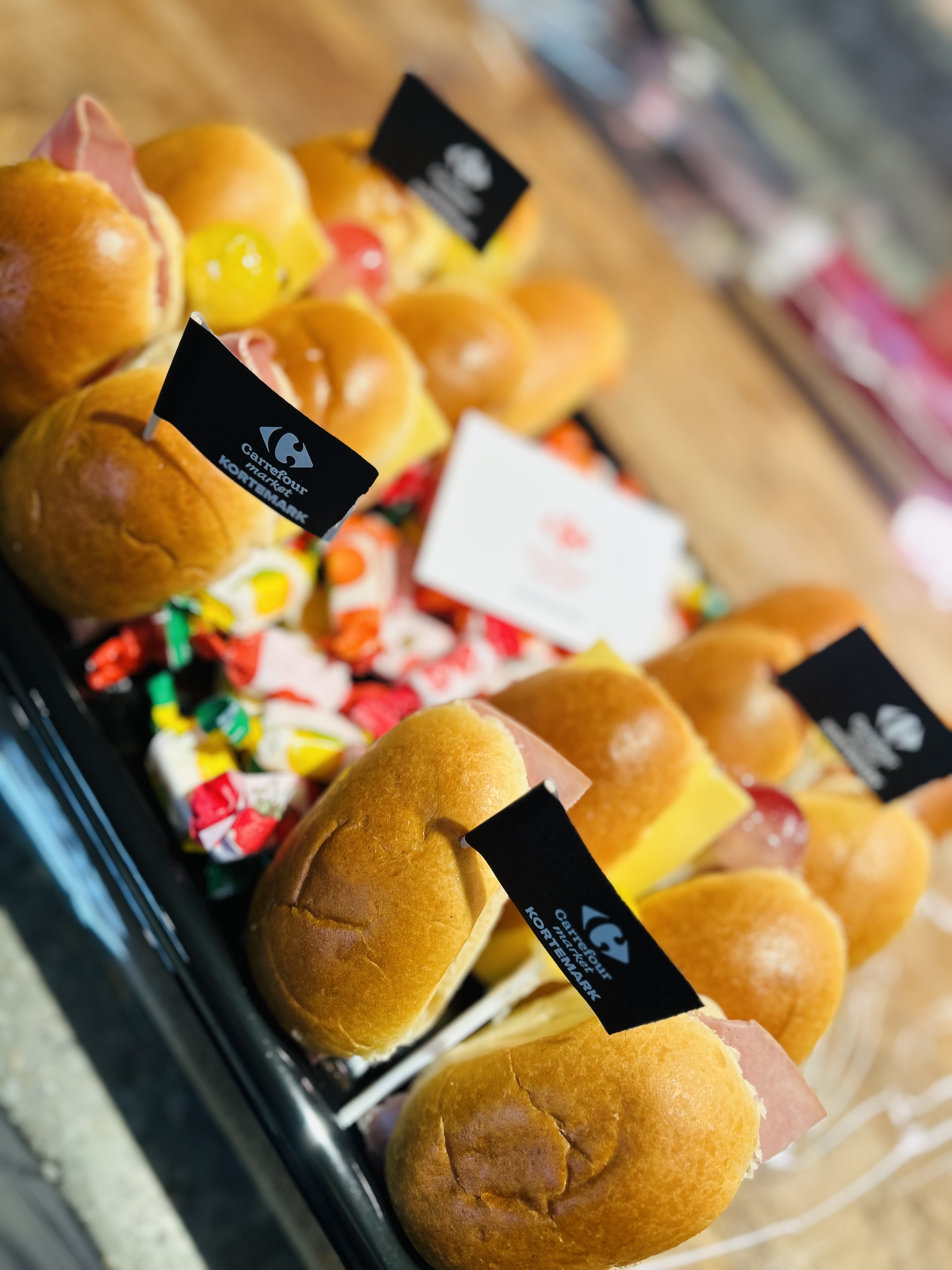 Belegde mini-sandwiches